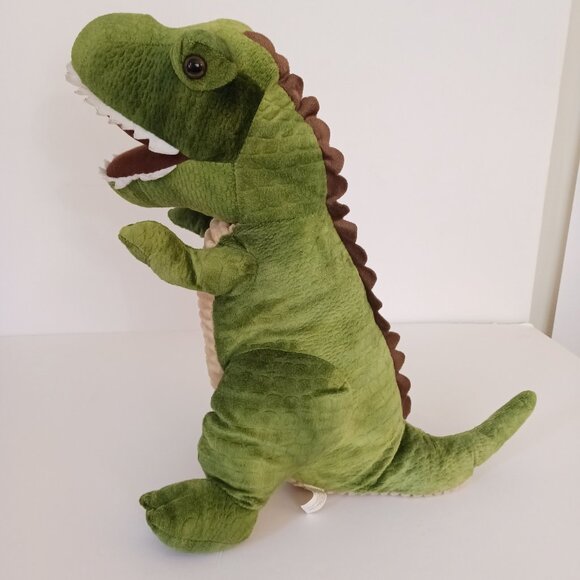 Tom’s Toy International Green T-Rex 19” Plush Dinosaur Stuffed Animal - Picture 6 of 10